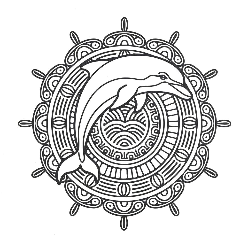 Mandalas Dauphin 39